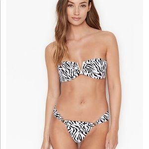 VS Venice V Hardware Bandeau Swim top and cheeky